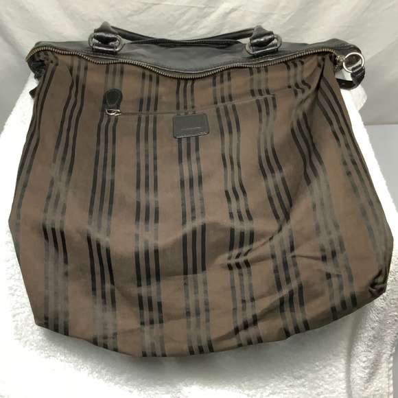 Frye Deborah Black Leather Studded Tote - RARE - Picture 5 of 16